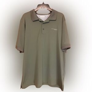 Columbia PFG Omni-shade Men’s Polo Green Size XL